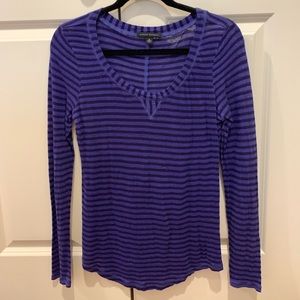 Banana Republic Long Sleeve Stripe Tee